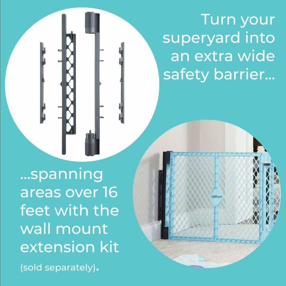 Superyard Indoor-Outdoor Play Yard with Carrying Strap E995654
