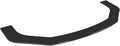 Black+Red Front Bumper Lip Splitters Winglets Canards H968869