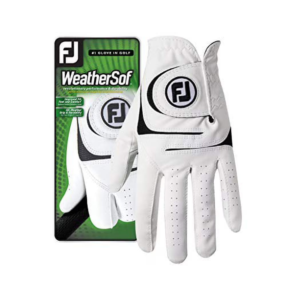 White Large Golf Glove D53436