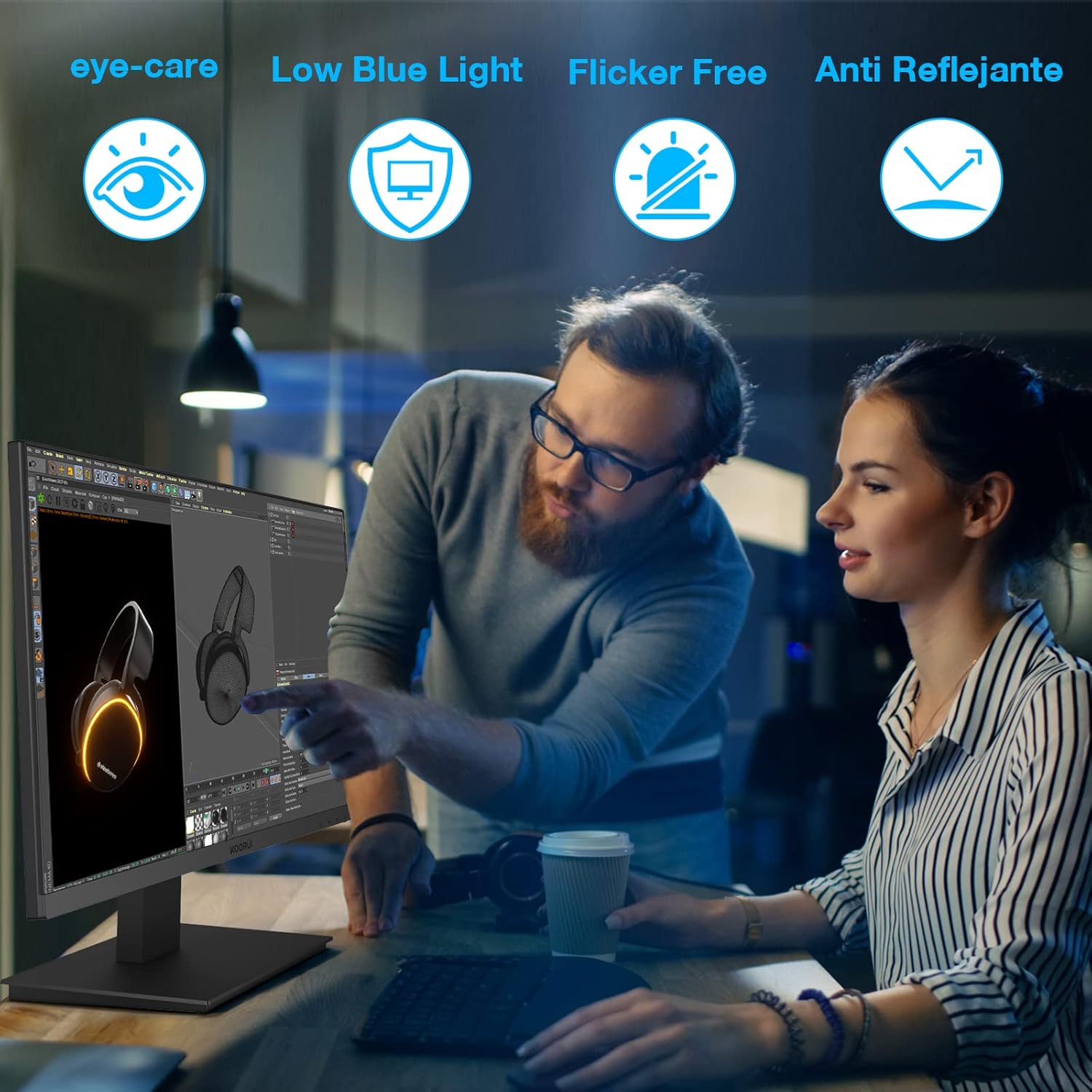 27 Inch FHD IPS Panel 1080P 75HZ Monitor D463
