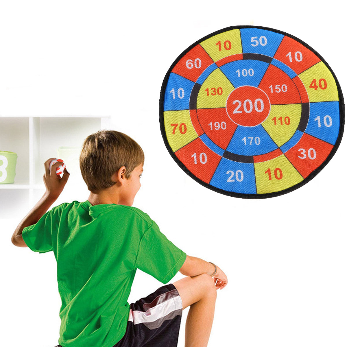 12 8 6 Outdoor Dart Board Toys for Boys Ages 4 E748