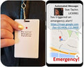 Personal Emergency Transmitter, one Button Alert System (1pc No Lanyard) X363569