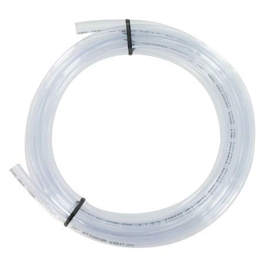 Vinyl Tubing, 3/8in ID x 1/2in OD x 100ft, Clear J115