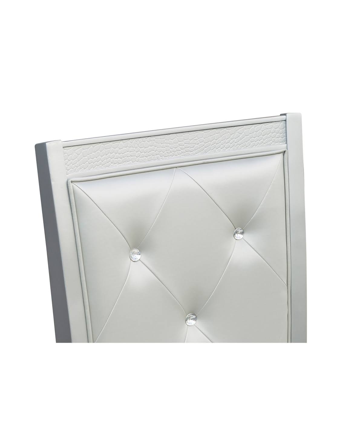 Silver Side Chair Set of 2 L51366