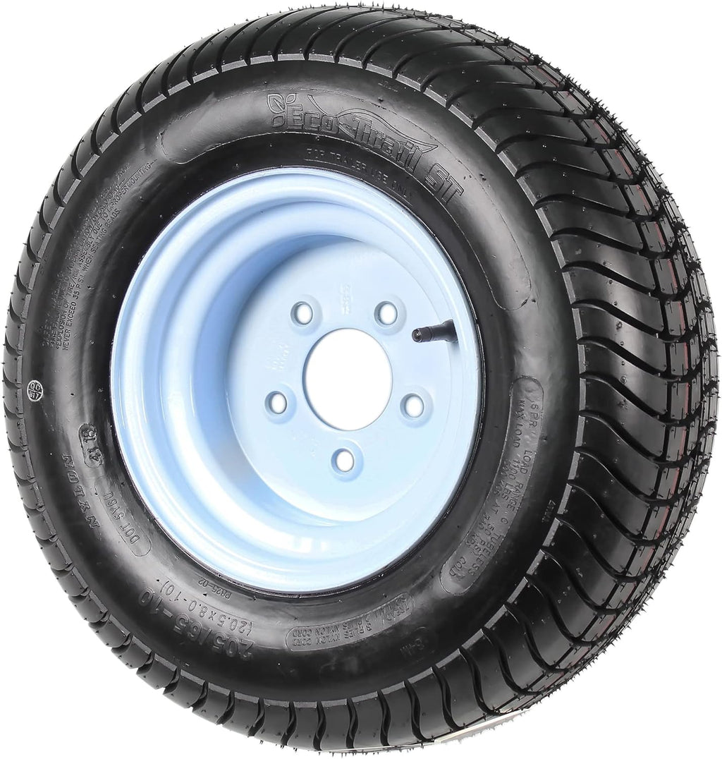 20.5X8.0-10 5 Lug Trailer Tire On Rim N290374