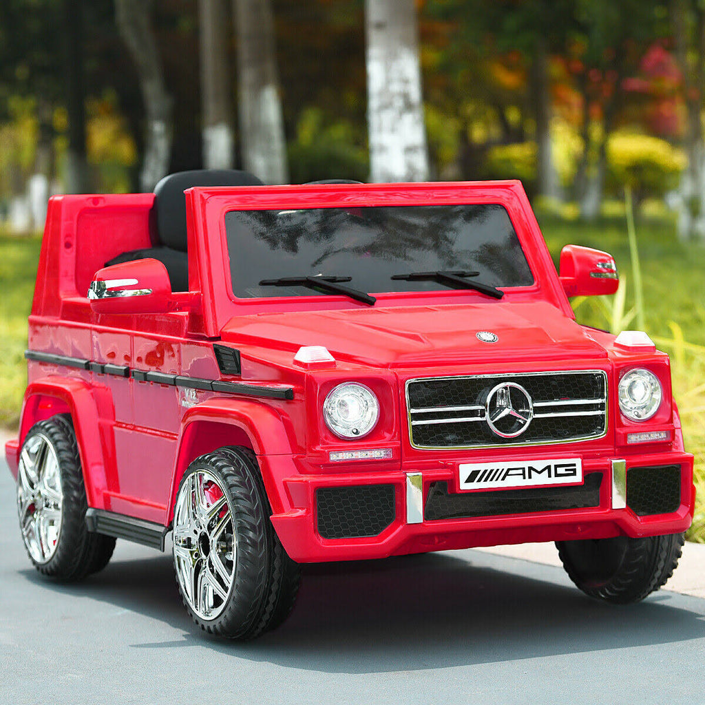 Black Remote Control Kids Riding Car D482767