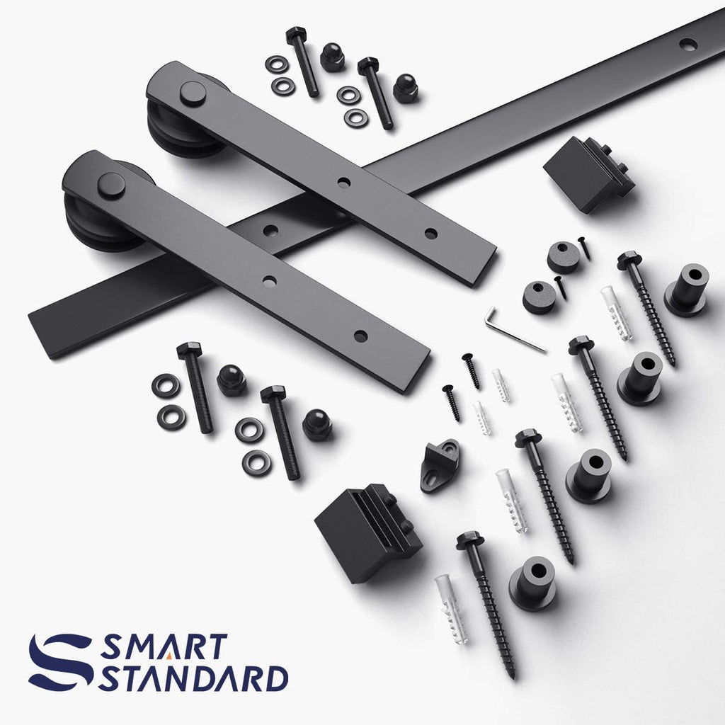 5ft Sliding Barn Door Hardware Kit Pack of 2 K46610