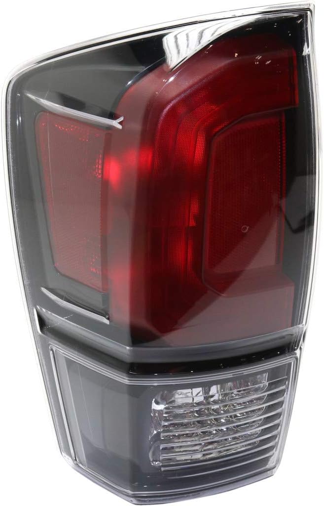 Black Tail Light Pair for Toyota Tacoma 2016-2020 M568