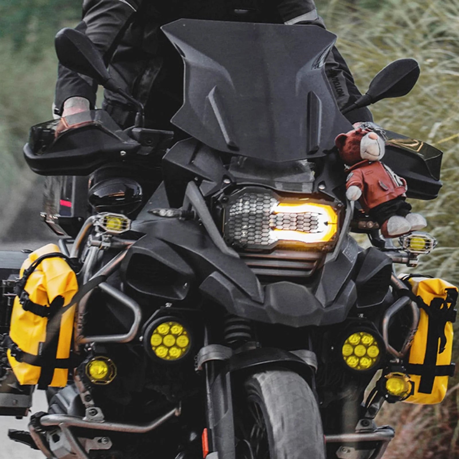 Motorcycle Frame Bag Motorbike Side Bag Full Waterproof 8L Motorcycle Bag X7426
