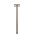 Polished Brass 6x22 Ceiling Shower Arm with Square Base J23076