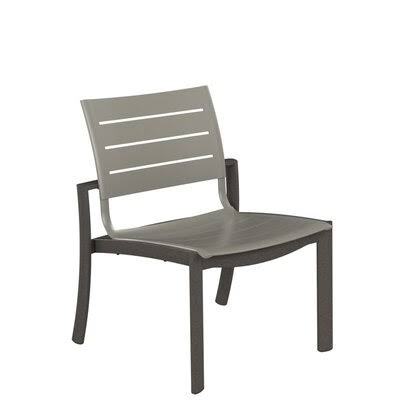 Aluminum Slat Patio Dining Chair A53790