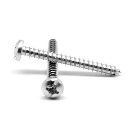 #6-18 x 3/4 inch Sheet Metal Screw Combo Pan Head Type A Low Carbon Steel Zinc Plated Pk 8000 I239079