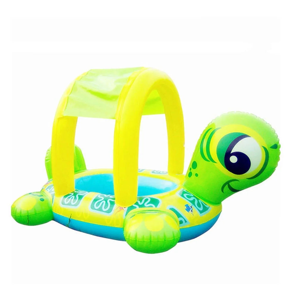 Inflatable Tortoise Swim Ring Pool Float T32701