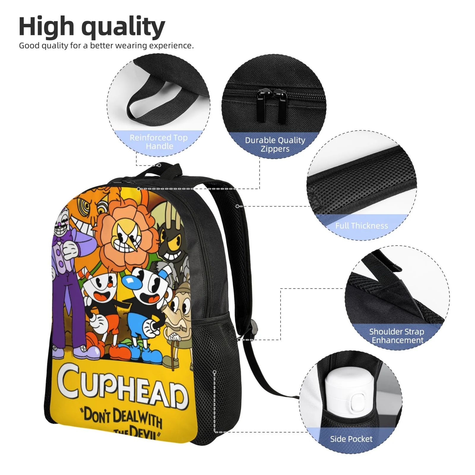 Lightweight Unisex Backpack Daypack Rucksack O95226