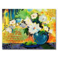 Golden Yellow Canvas Art H9641