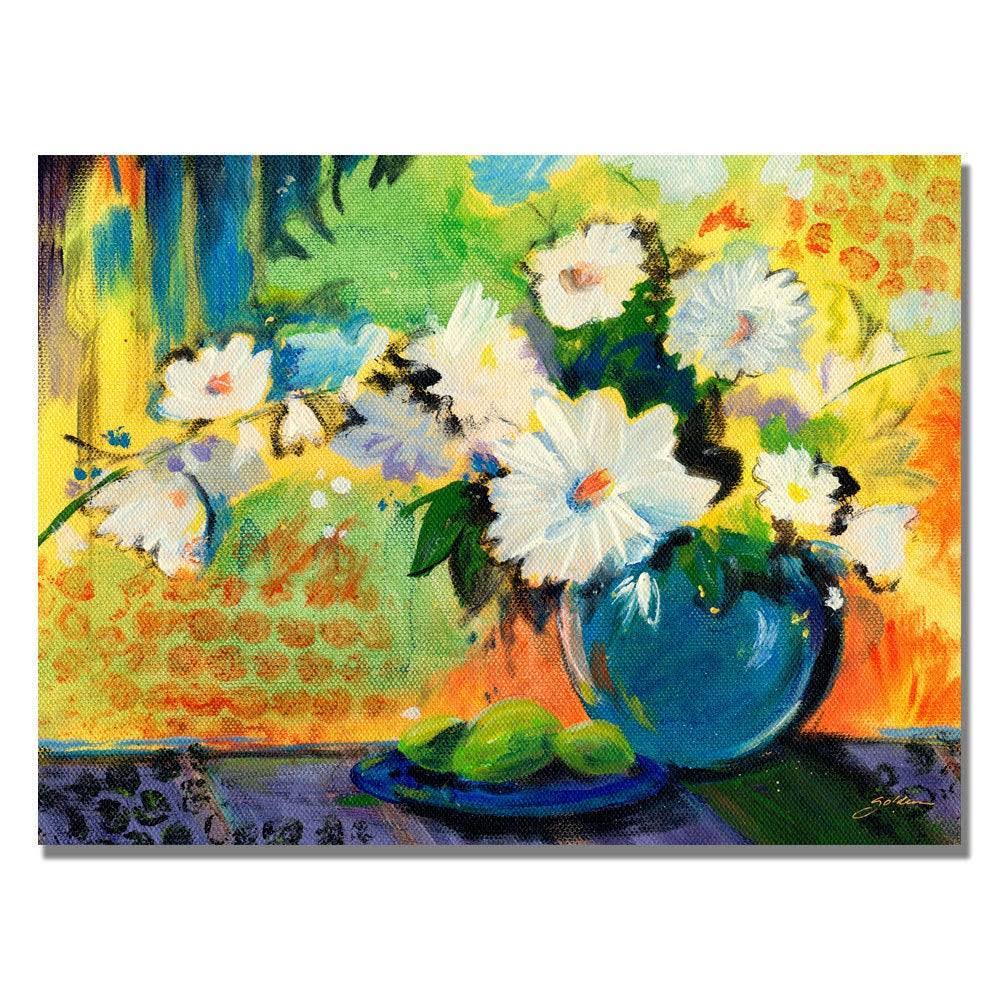 Golden Yellow Canvas Art H9641
