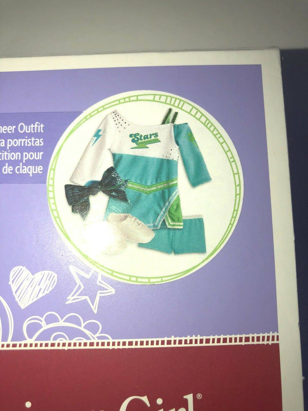 Competition Cheer Outfit for 18-inch Dolls W42077