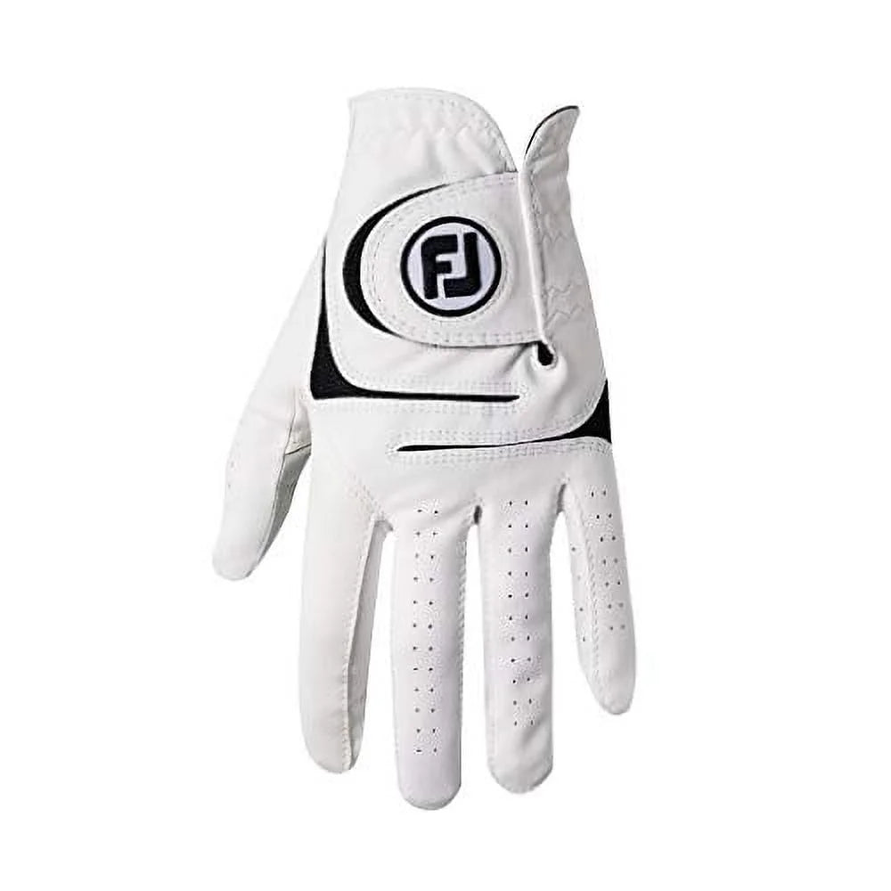 White Large Golf Glove D53436