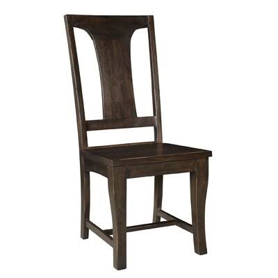 Solid Wood Slat Back Side Chair (Set of 2) B203
