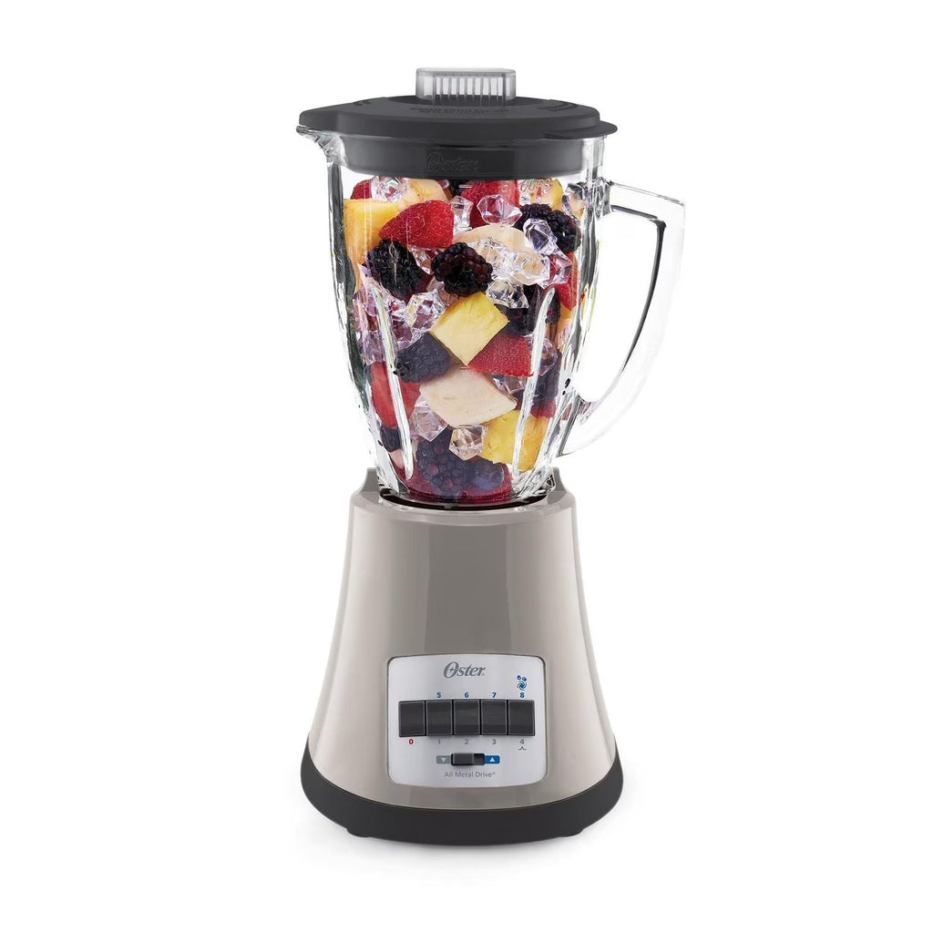 Grey 6 Cup Glass Jar Blender E1970