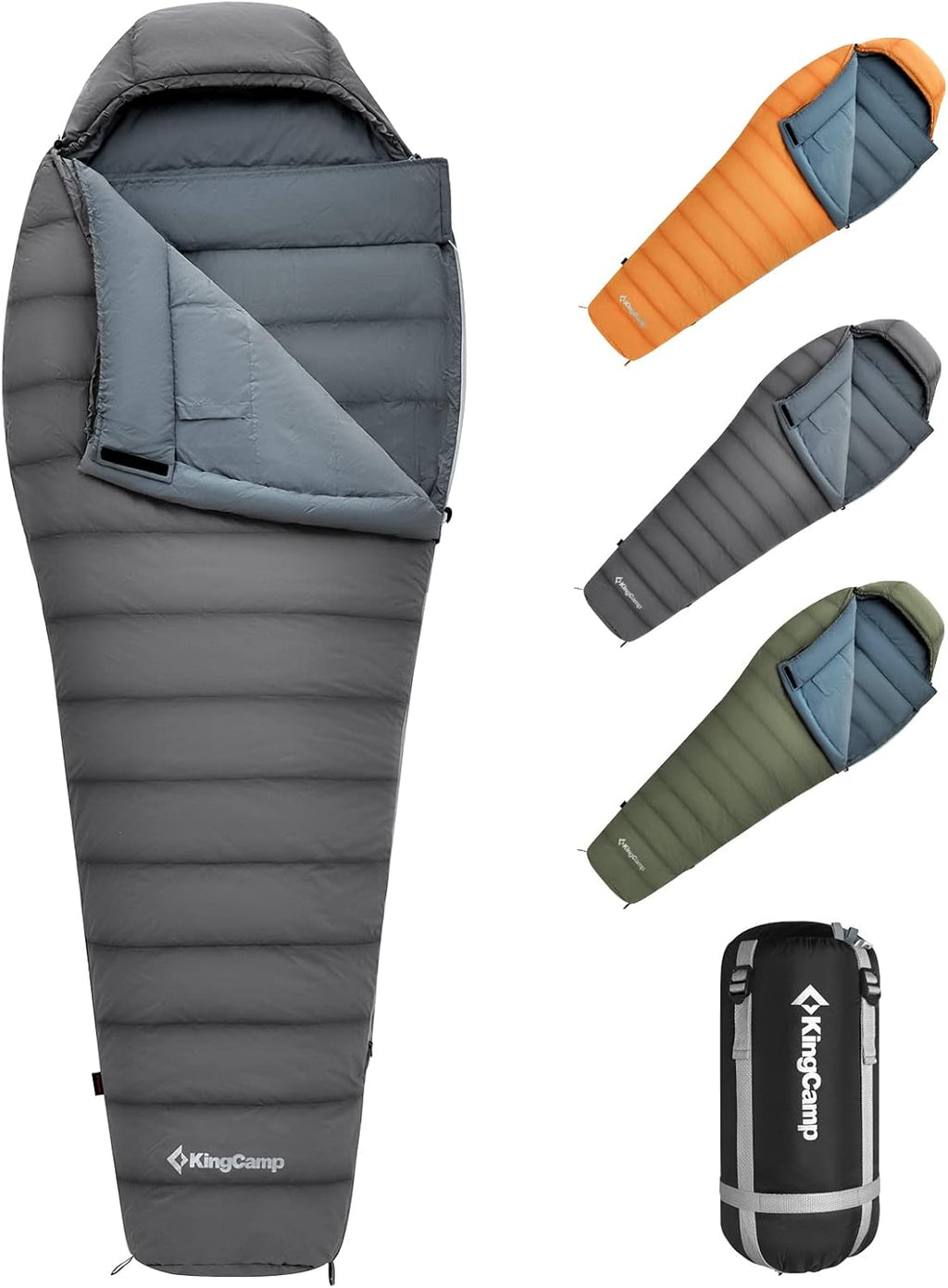 Ultralight Mummy Sleeping Bag 20 Degree 550 Down Fill 3 Season F480626
