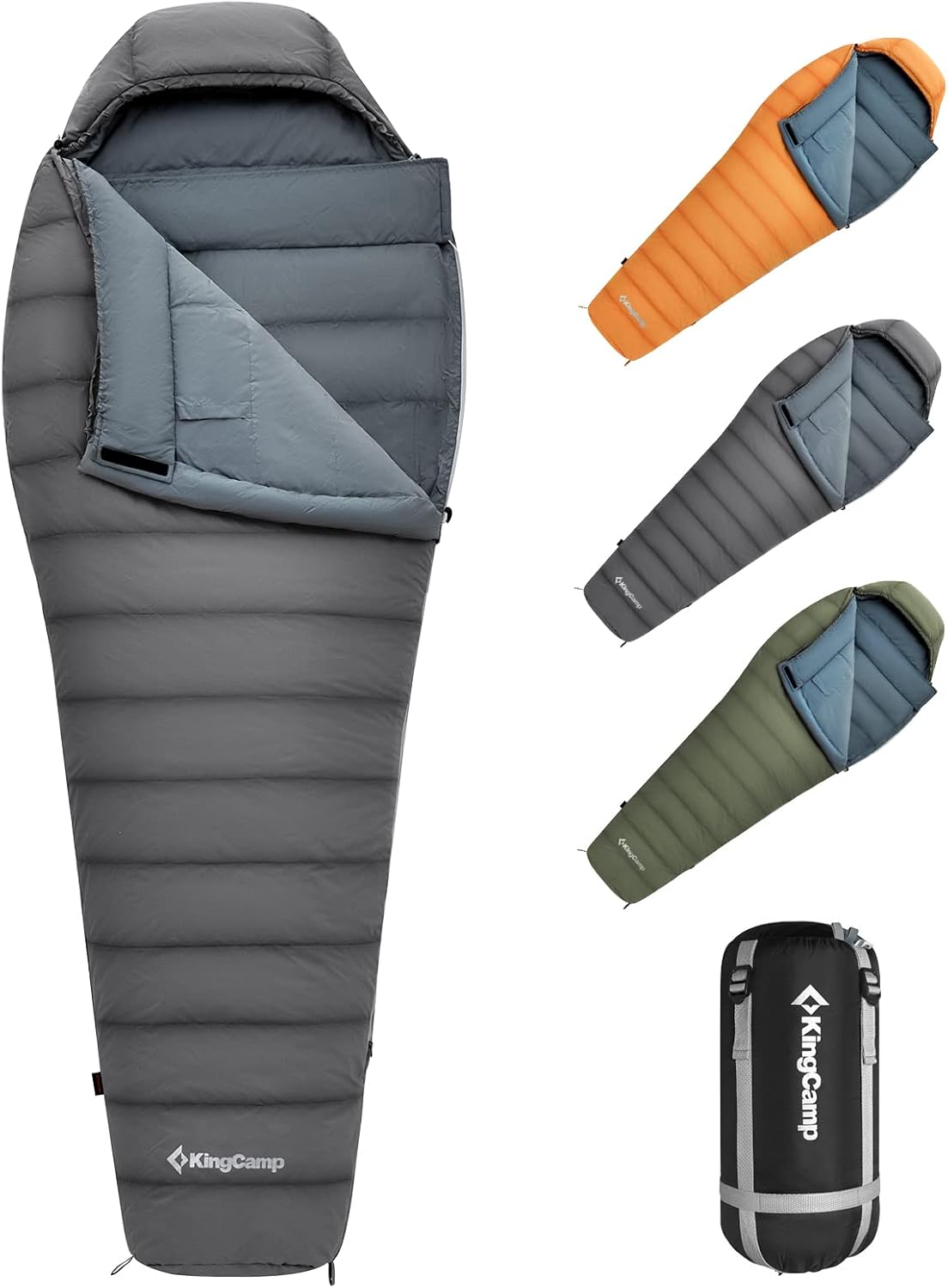 Ultralight Mummy Sleeping Bag 20 Degree 550 Down Fill 3 Season F480626