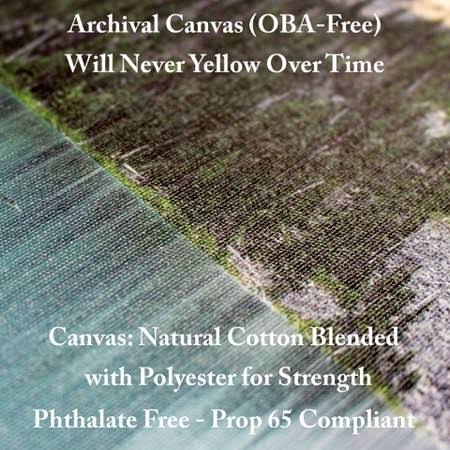 Golden Yellow Canvas Art H9641