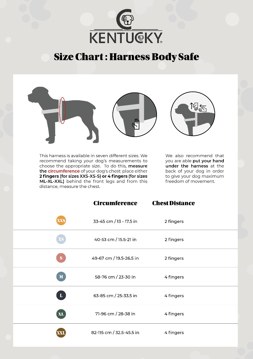Wool Dog Harness C6621