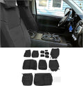 Black Leather Seat Covers N314