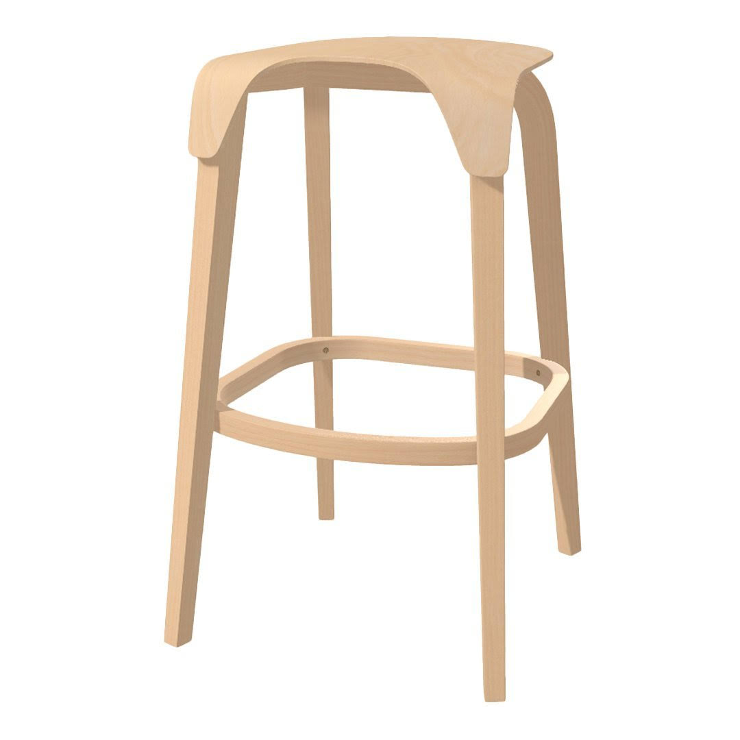 Beech Frame Barstool Y6478