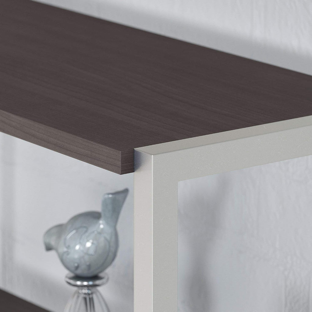 Storm Gray Bookcase Hutch V68822