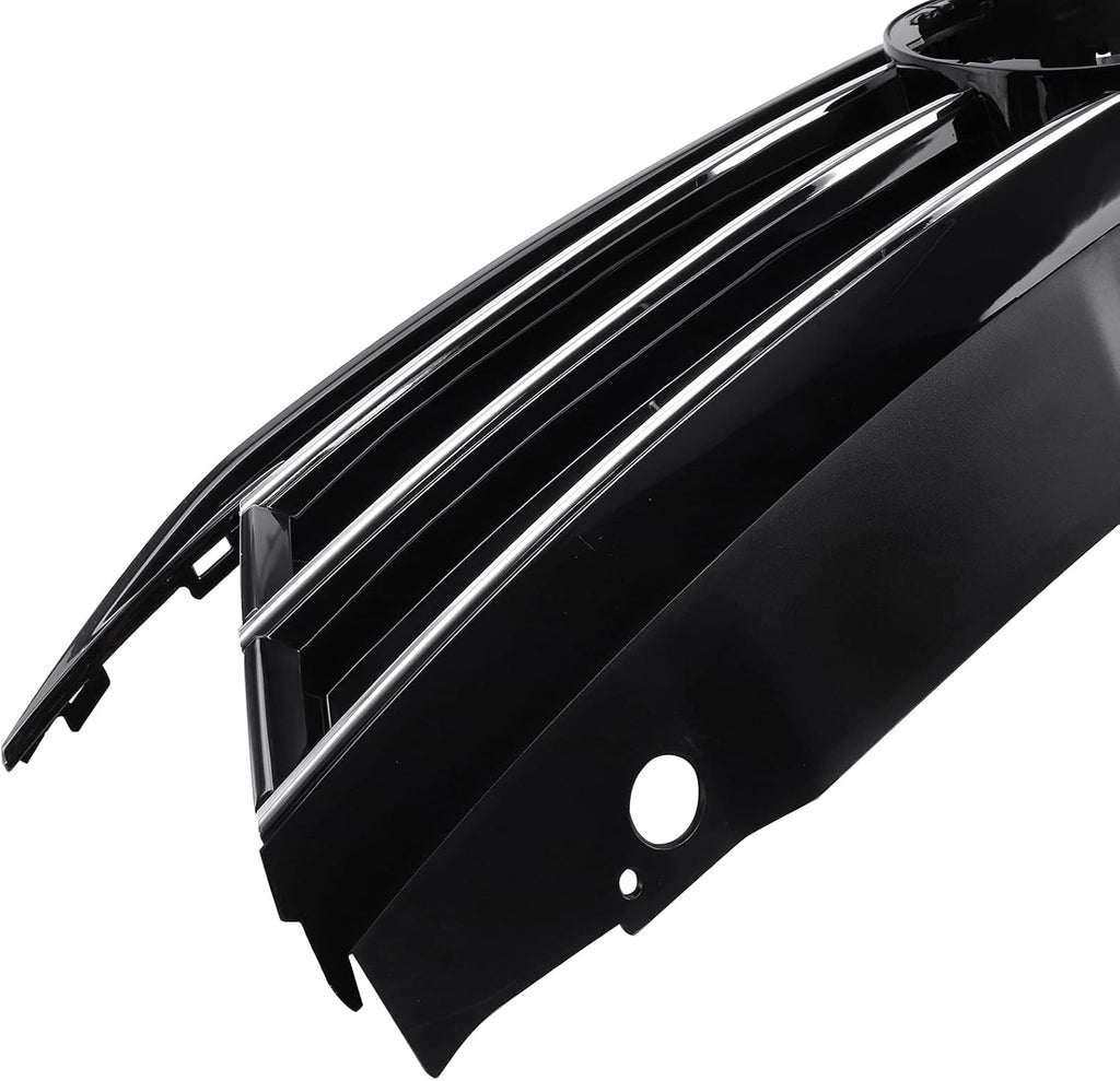 Front Grill Insert Upper Center Grille for Volkswagen Jetta MK6 2015 2016 2017 X657