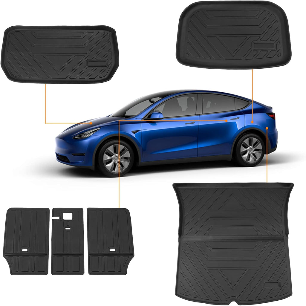 TPE Cargo Trunk Mat for Tesla Model Y E156
