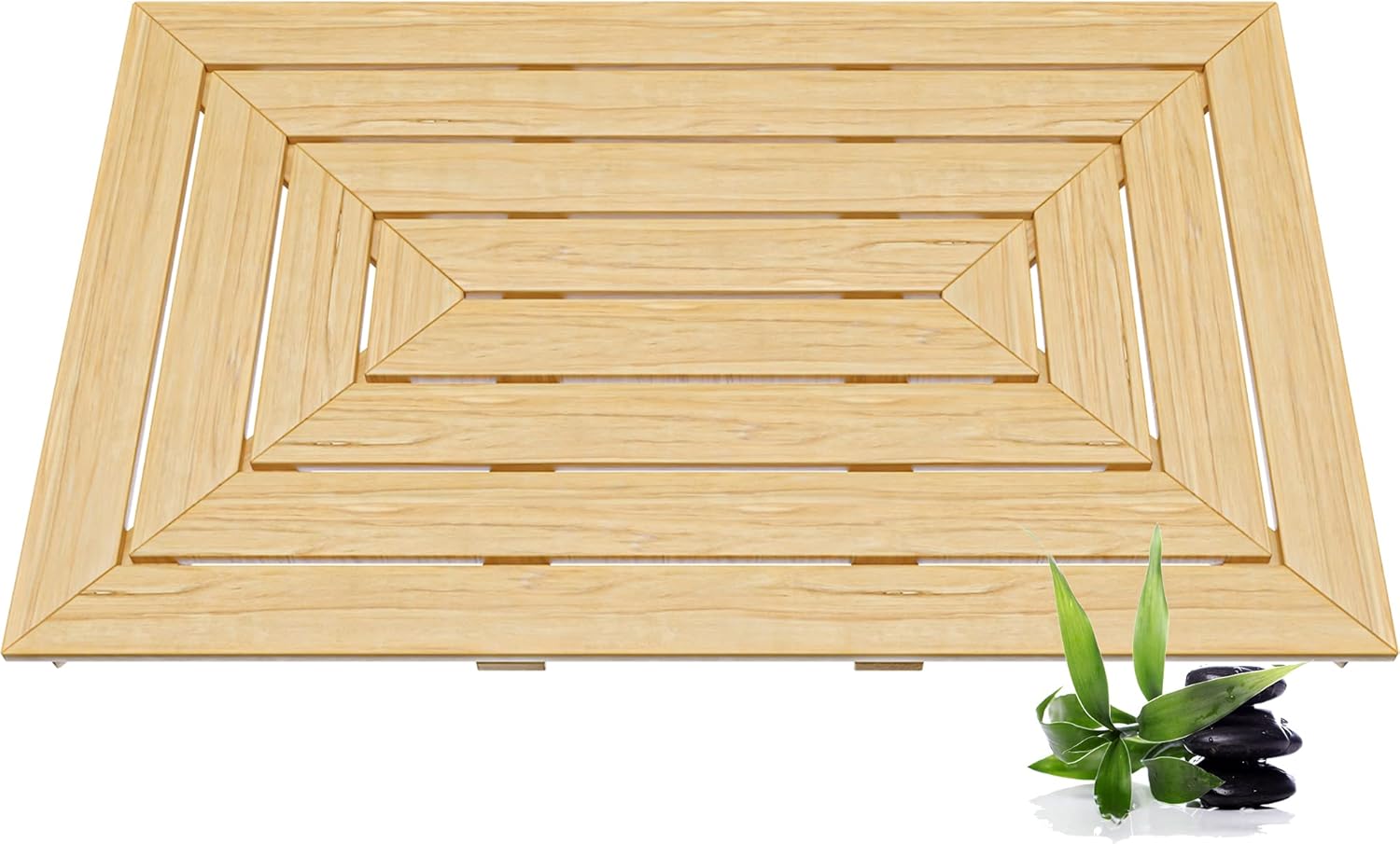 Large Bamboo Bath Mat Pack of 2 P8477