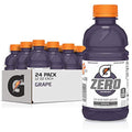 G Zero Thirst Quencher, Grape, 12 Ounce, 24 Count V3292