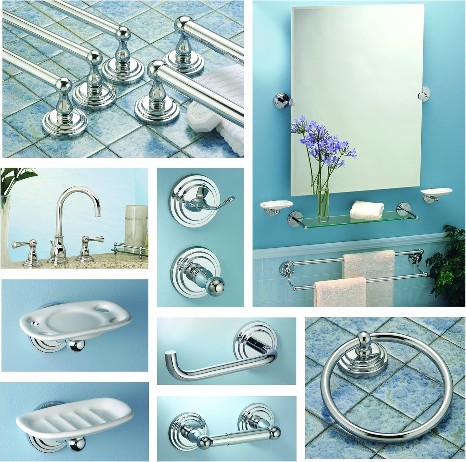 Chrome 24-Inch Grab Bar O6886