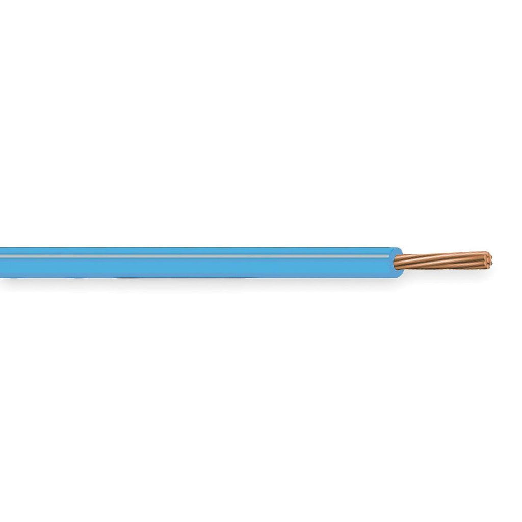 16 AWG Light Blue Hookup Wire, 500 ft. Q40294