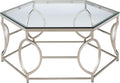 Chrome Geometric Coffee Table D66458