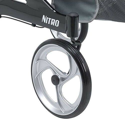 Petite Black Rollator Walker C5795