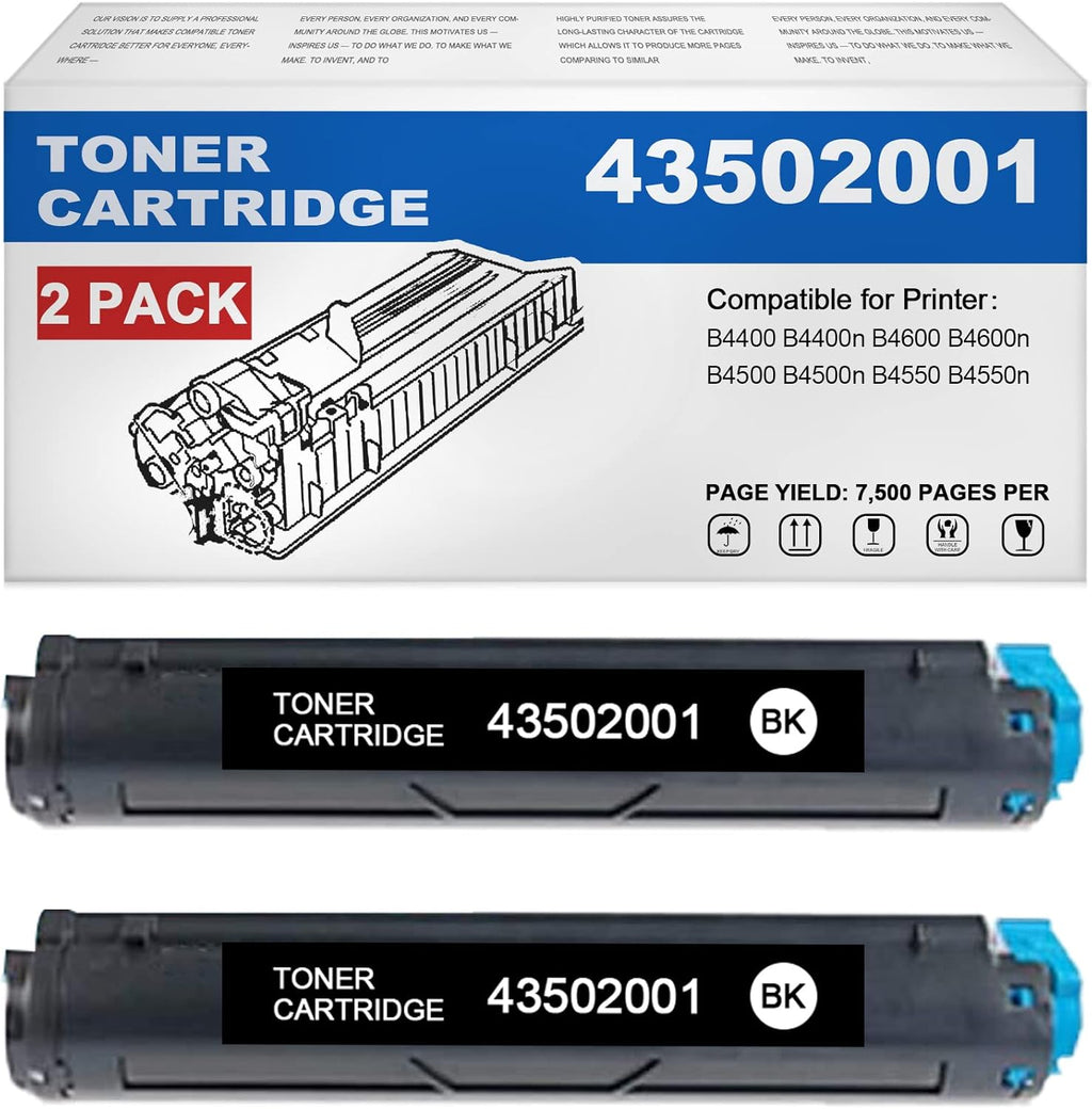 2 Pack Black Toner Cartridge T15212