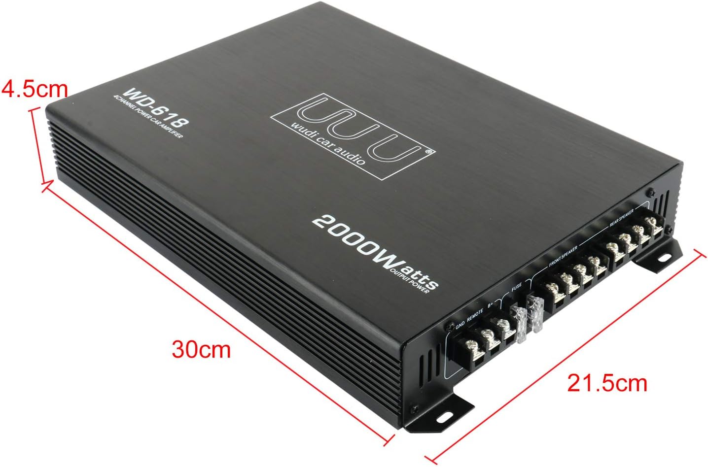 1500W 4 Channel Car Audio Amplifier X24436