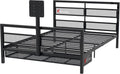 Black Basecamp Bed with TV Mount O5716