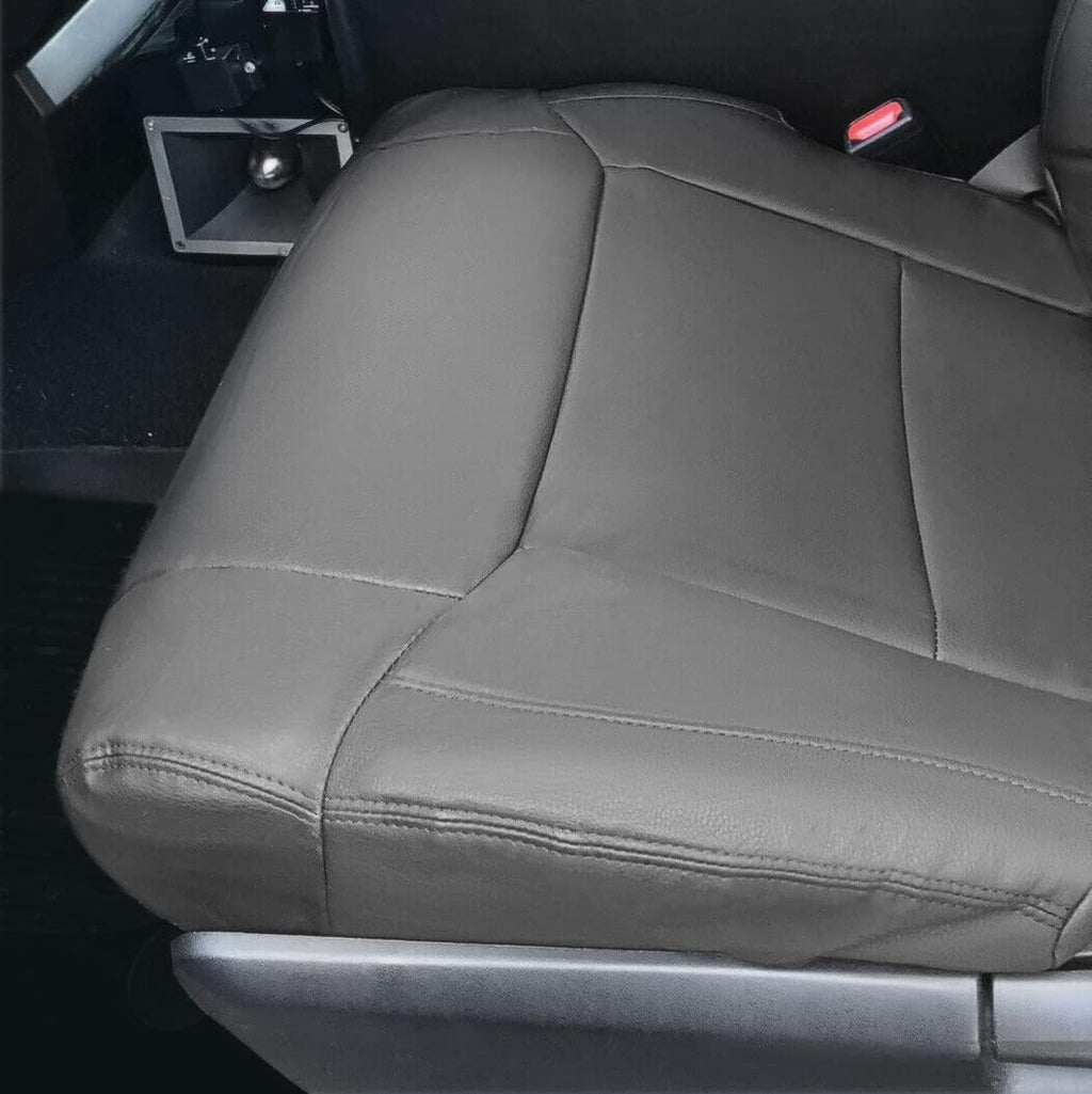 Black Leather Seat Covers N314