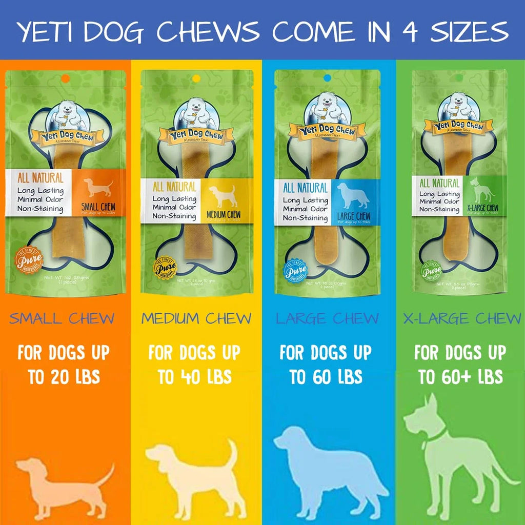 Yak Cheese Dog Chews, Bulk 3 Lb Box D63854