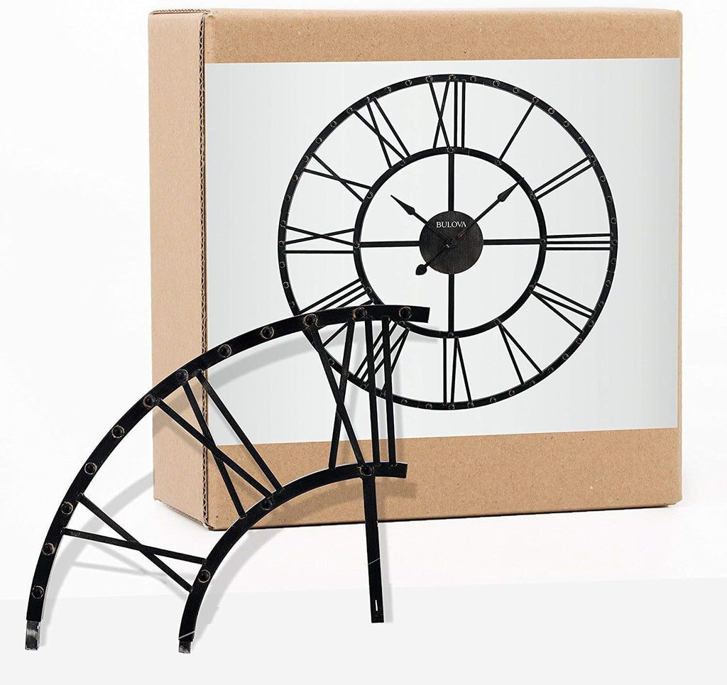 Black Wall Clock V3724