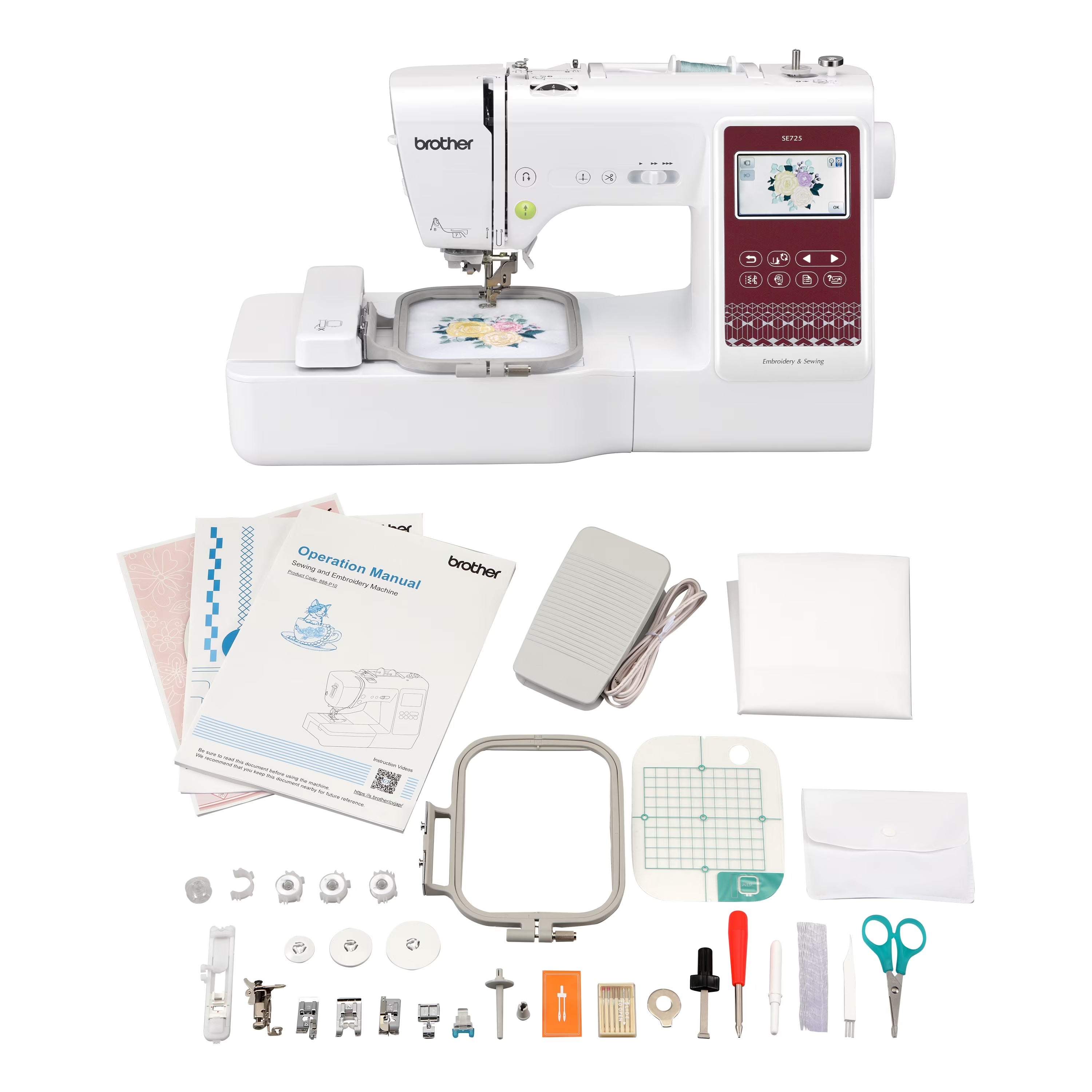 Sewing and Embroidery Machine with Wireless LAN Connectivity M521973